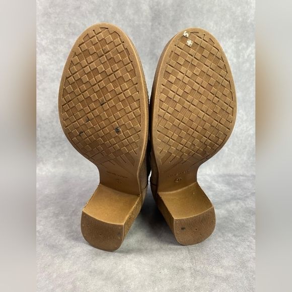 Nine West suede tassel healed loafers Women's Size 6.5 - Picture 7 of 9